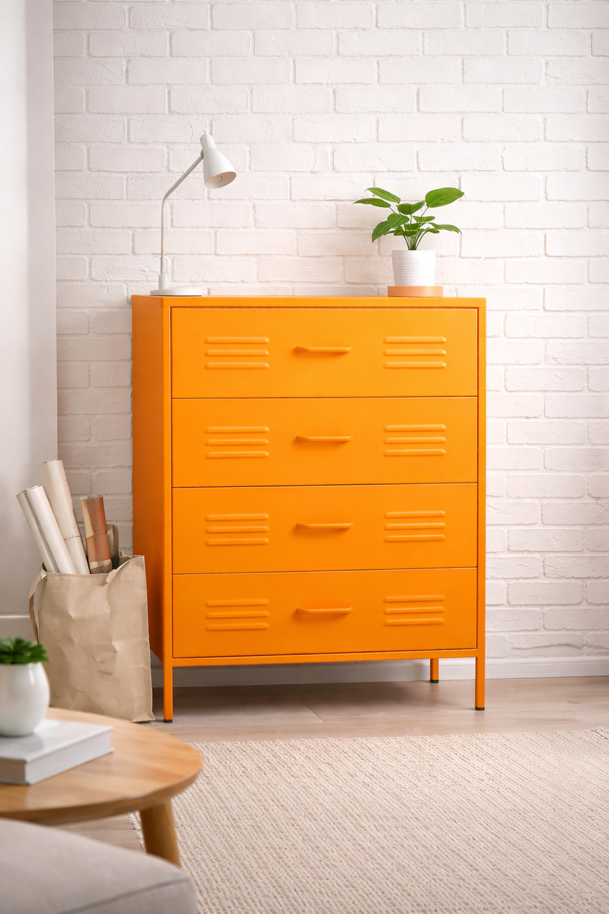 Commode Locker orange