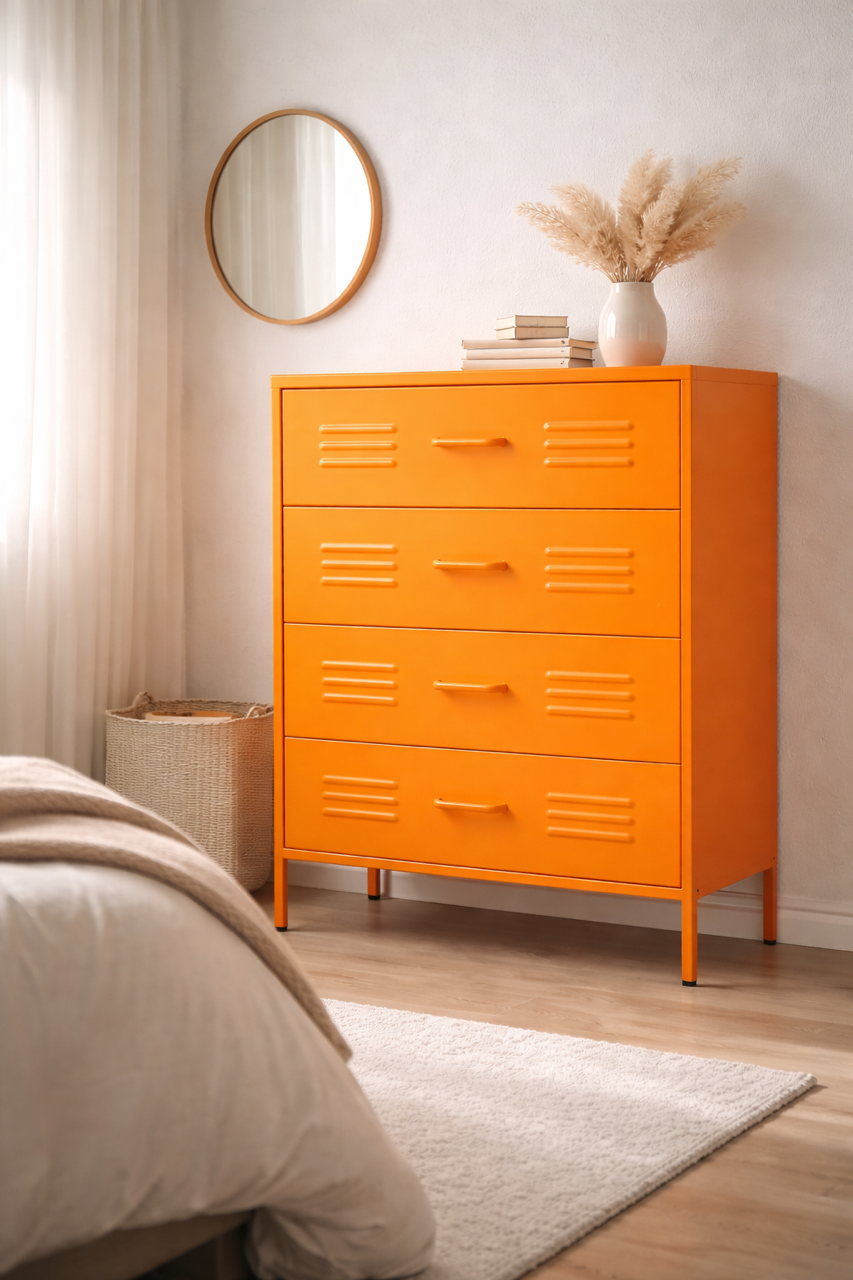 Commode Locker orange
