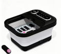 Bain de Pieds Spa Électrique Pliable avec Massage et Température Réglable