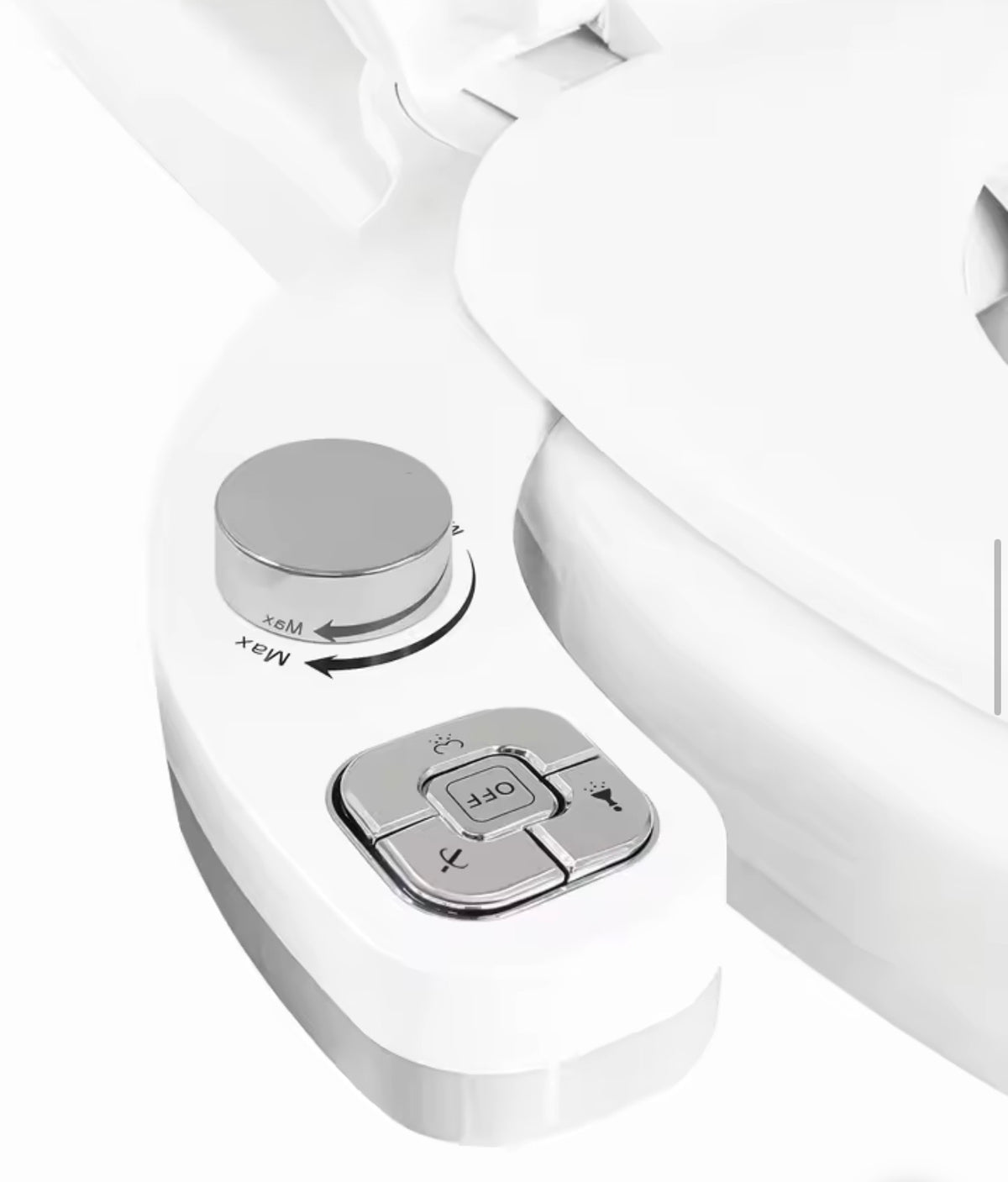 Bouton Bidet Japonais WC avec Jet d’Eau Réglable