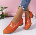 Mocassins Femme Élégants à Petit Talon Jeanne
