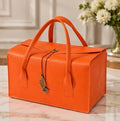 Sac à Main Femme Orange Format Cabas Chic & Élégant