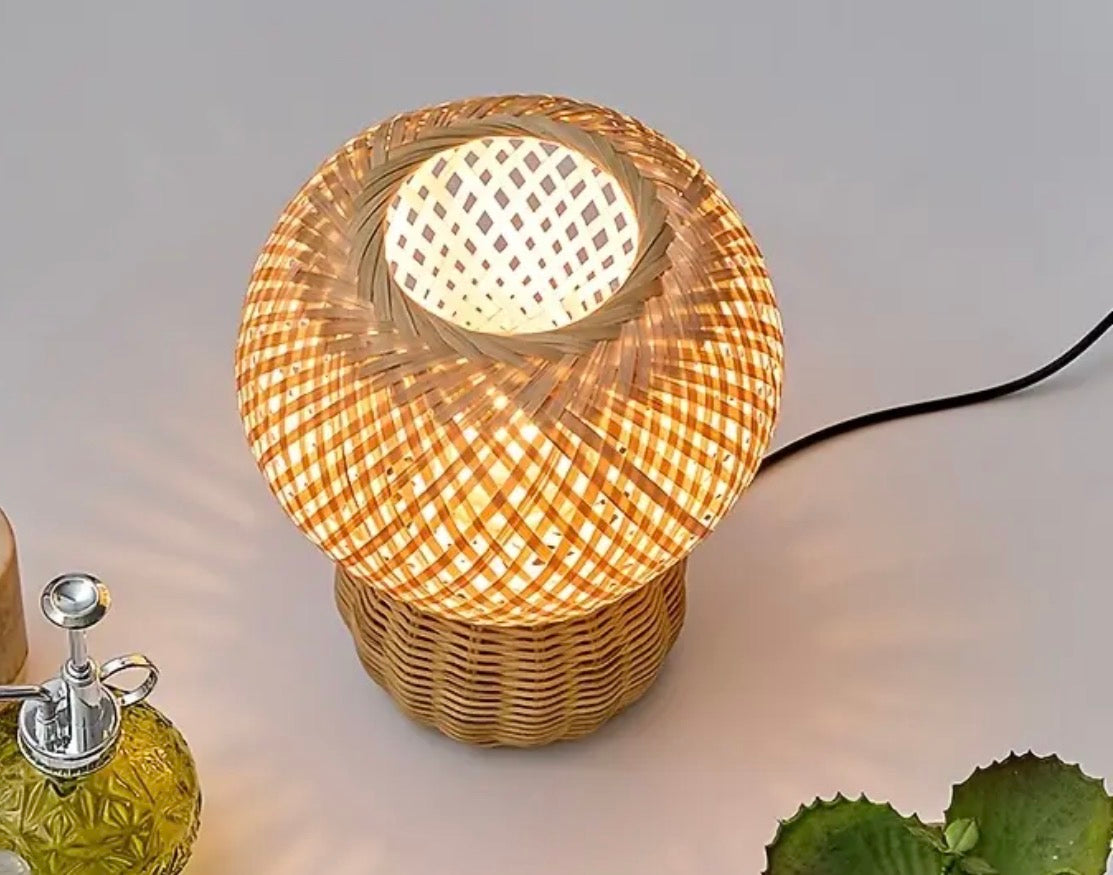 Lampe osier Michèle