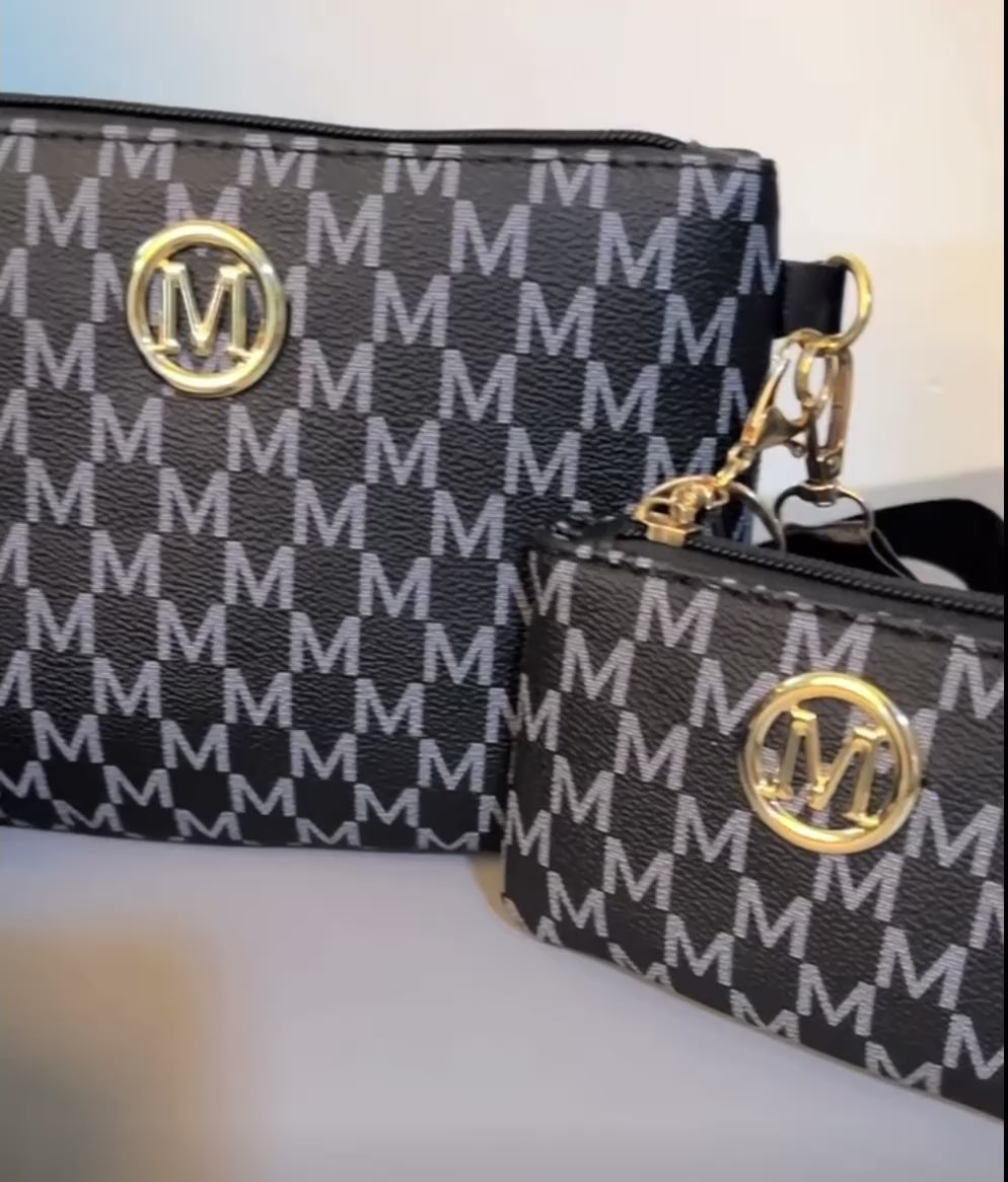 Ensemble 7 Pièces Sacs Femme avec Cabas et Pochettes